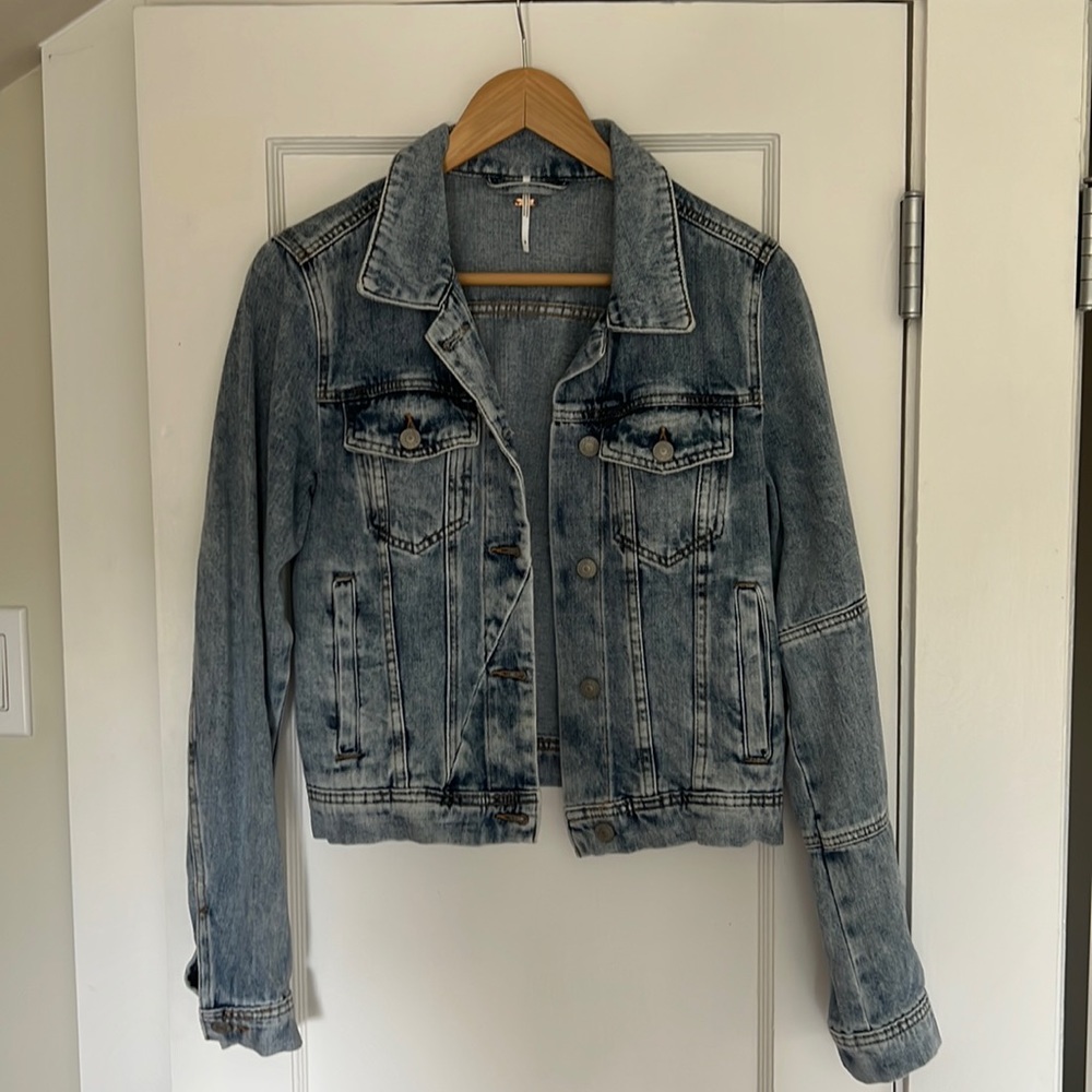 Free People denim jacket